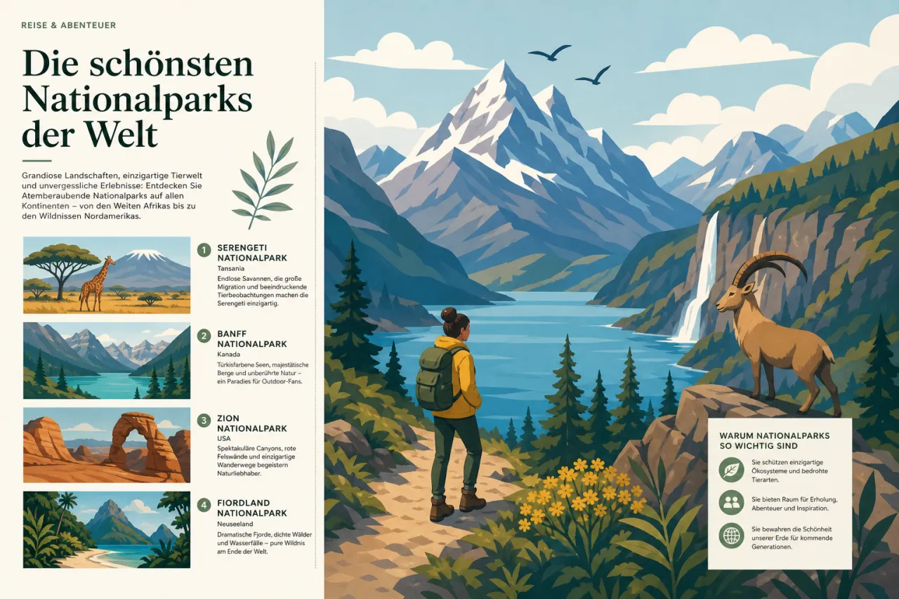 Die schönsten Nationalparks der Welt
