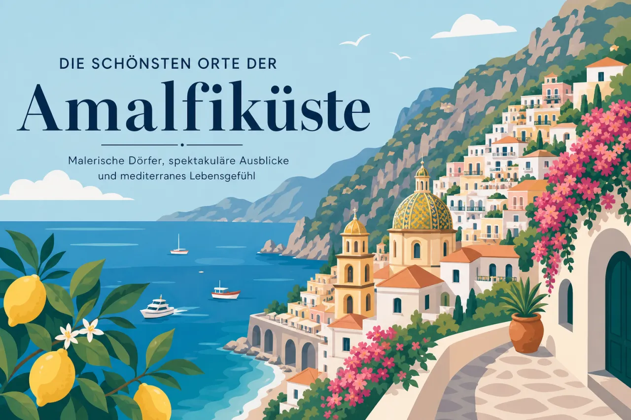 Die schönsten Orte der Amalfiküste