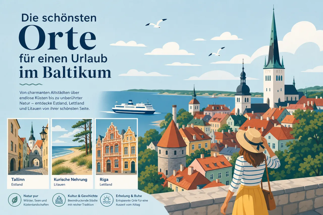 Die schönsten Orte für einen Urlaub im Baltikum