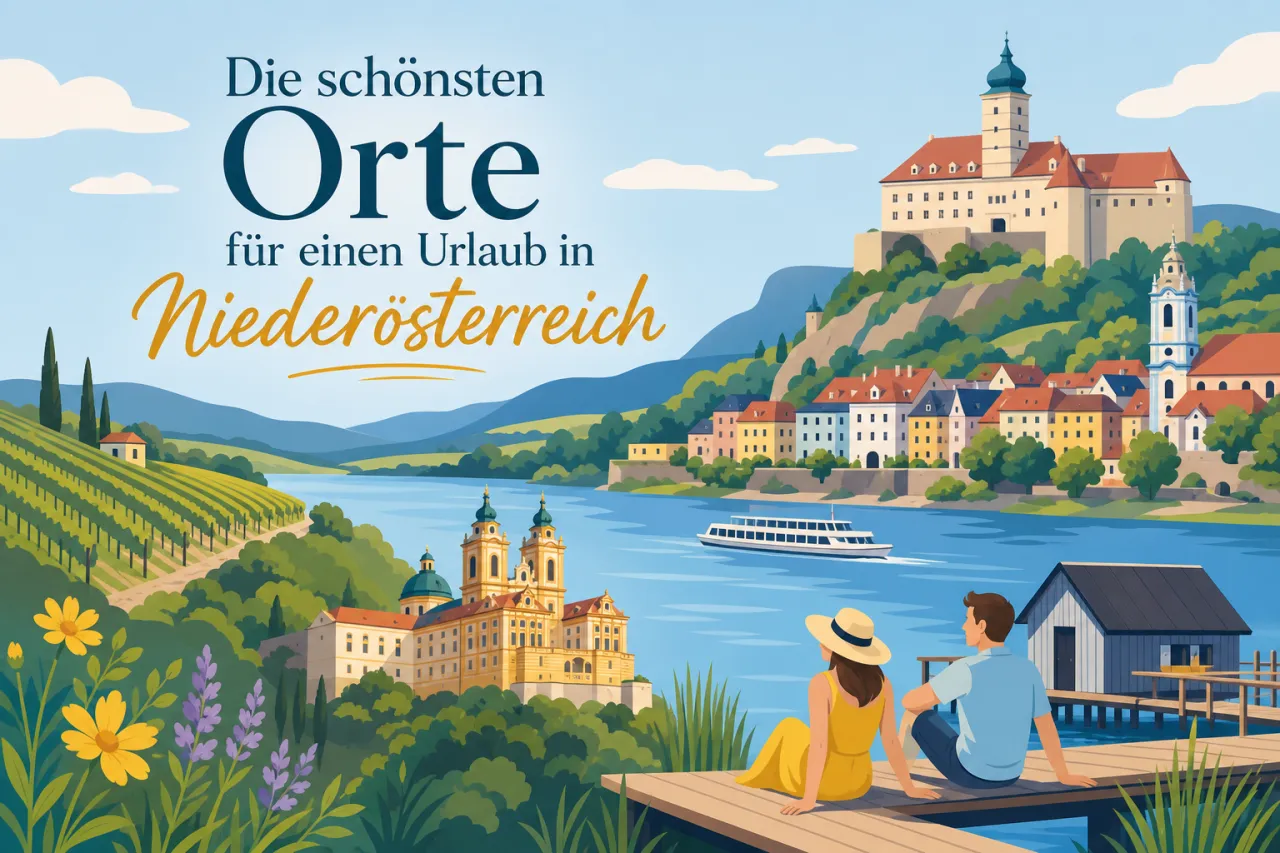 Die schönsten Orte für einen Urlaub in Niederösterreich