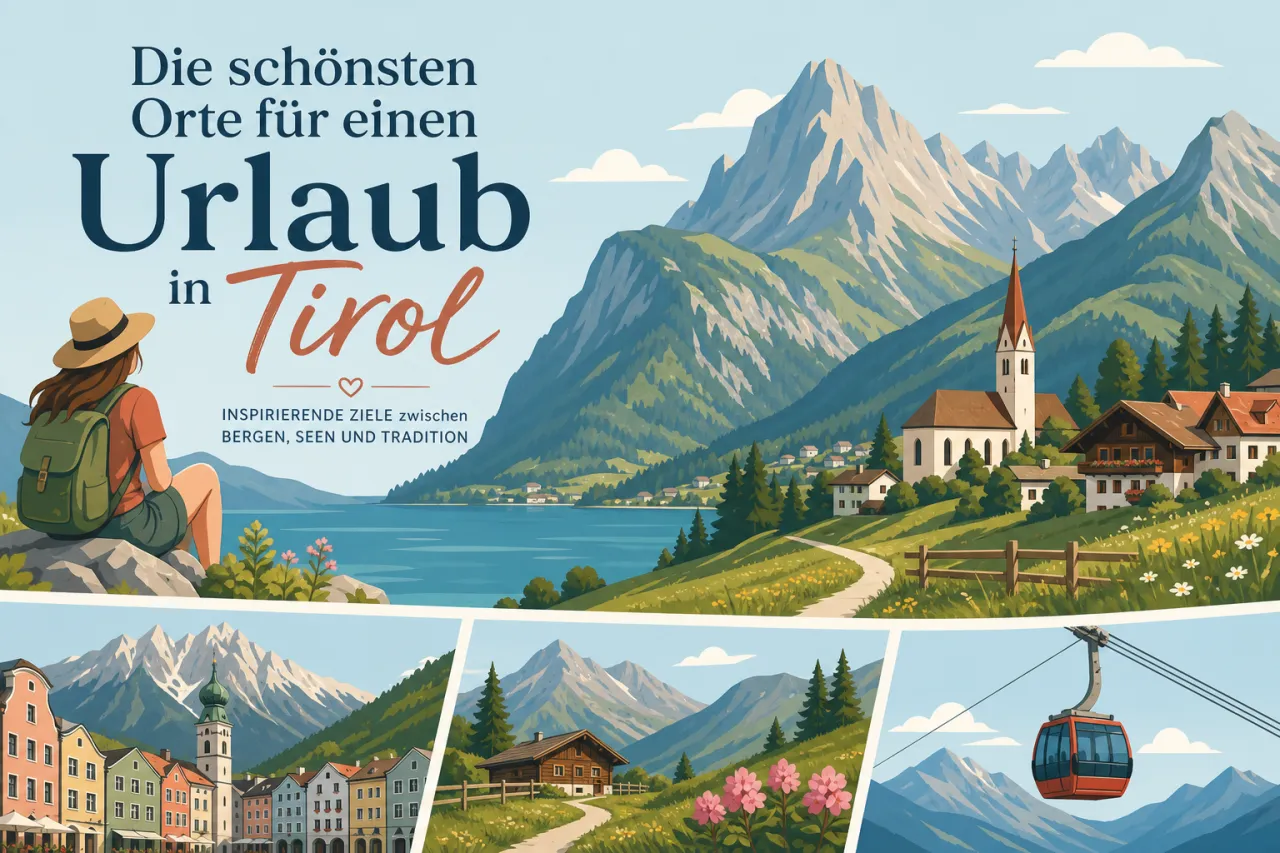 Die schönsten Orte für einen Urlaub in Tirol