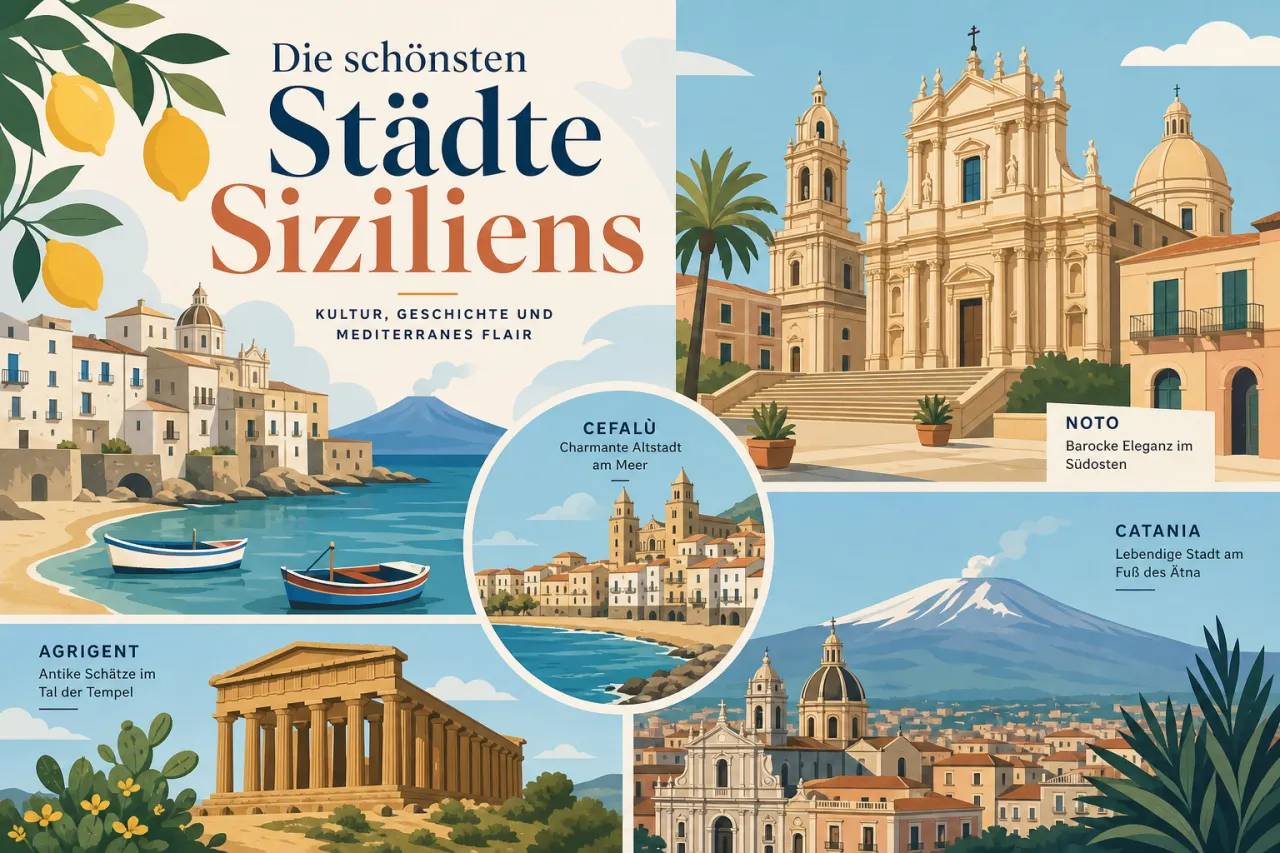 Die schönsten Städte Siziliens
