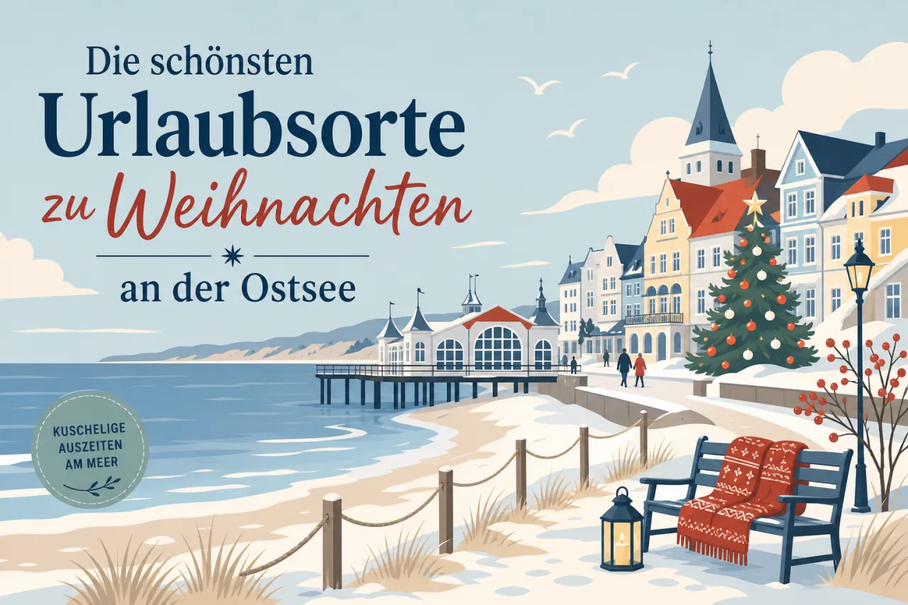 Die schönsten Urlaubsorte zu Weihnachten an der Ostsee