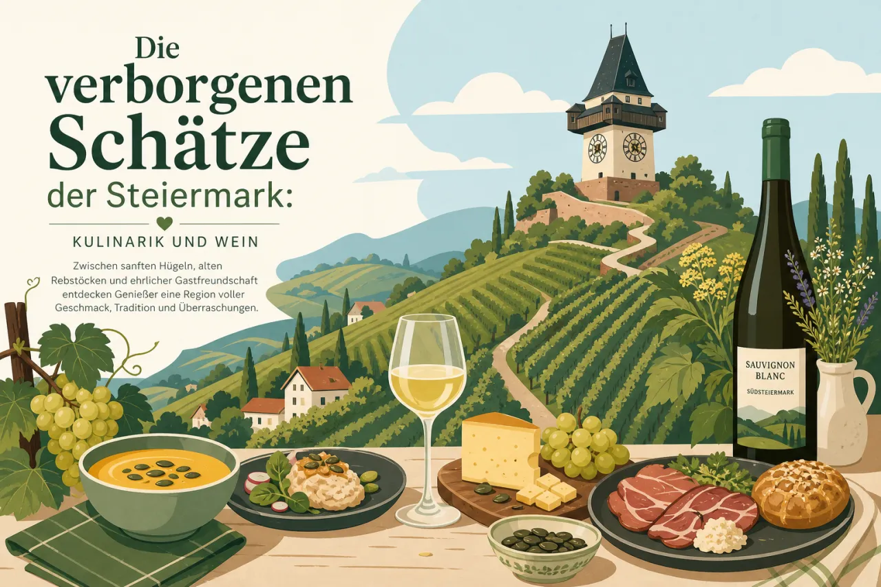 Die verborgenen Schätze der Steiermark: Kulinarik und Wein