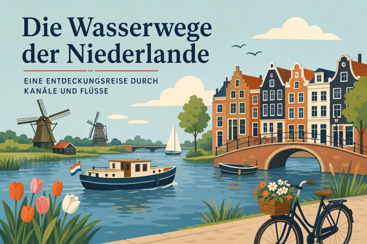Die Wasserwege der Niederlande - Eine Entdeckungsreise durch Kanäle und Flüsse