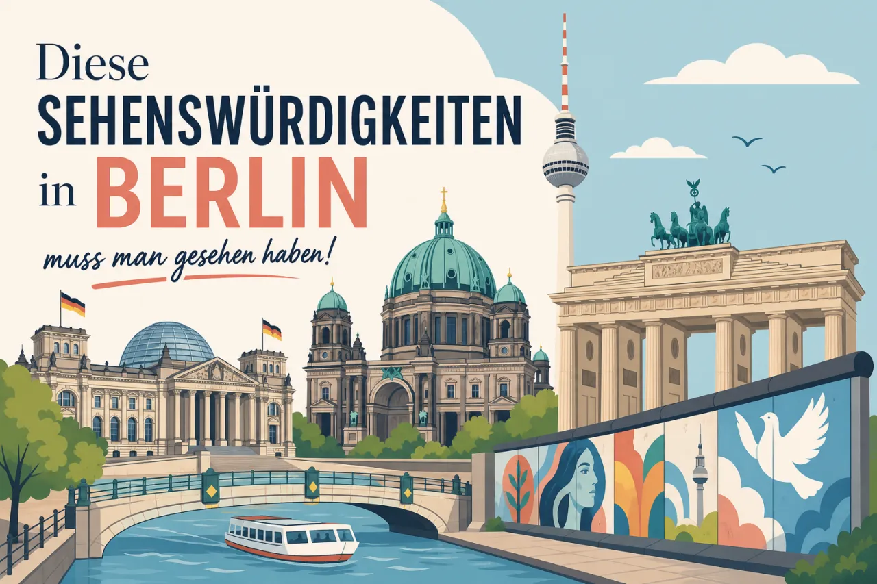 Diese Sehenswürdigkeiten in Berlin musst du gesehen haben