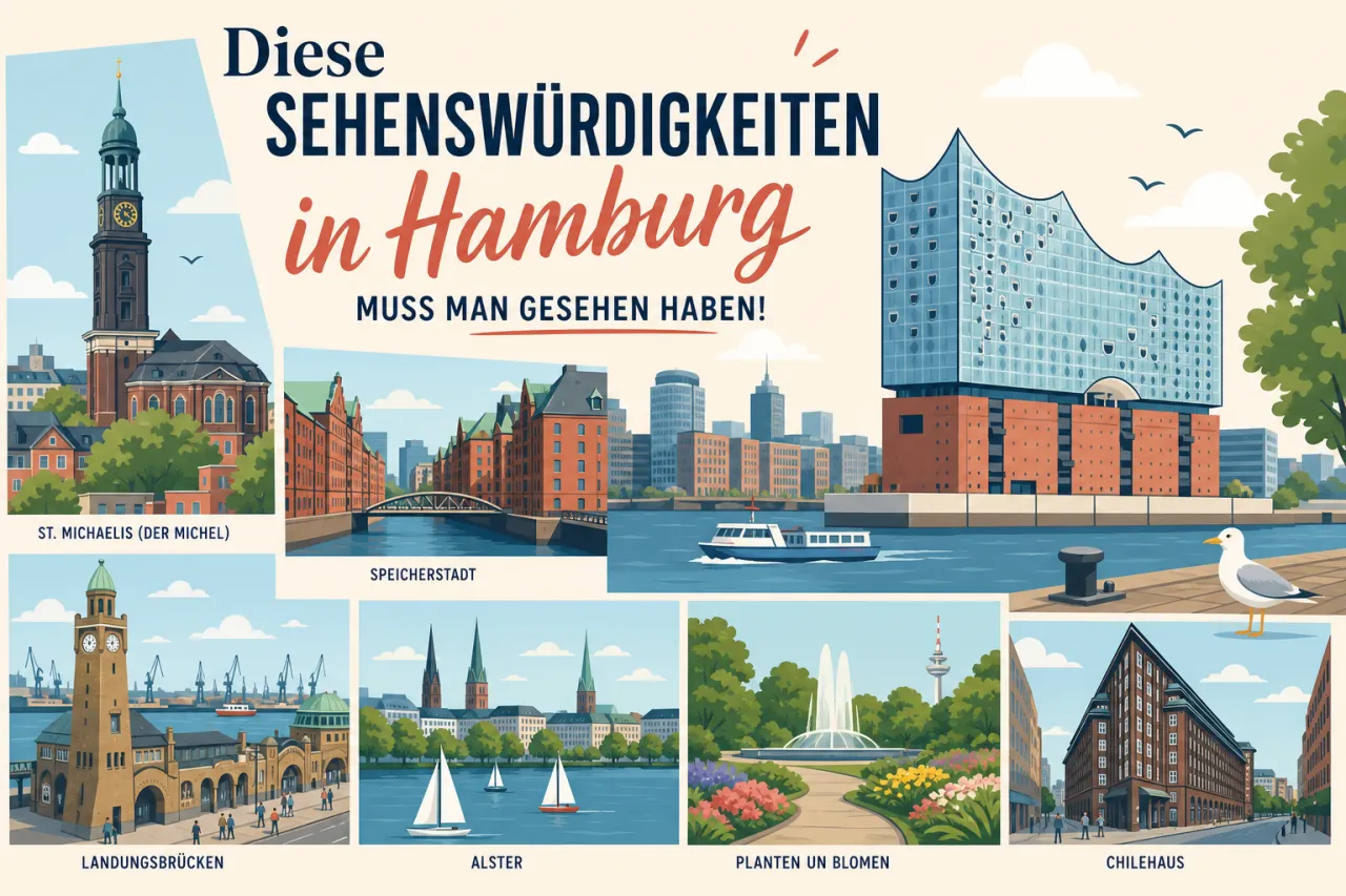 Diese Sehenswürdigkeiten in Hamburg musst du gesehen haben