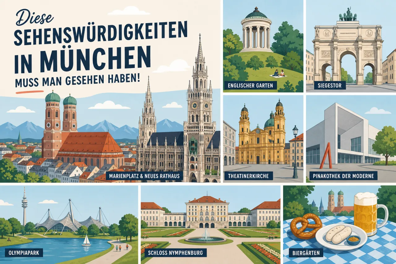 Diese Sehenswürdigkeiten in München musst Du gesehen haben
