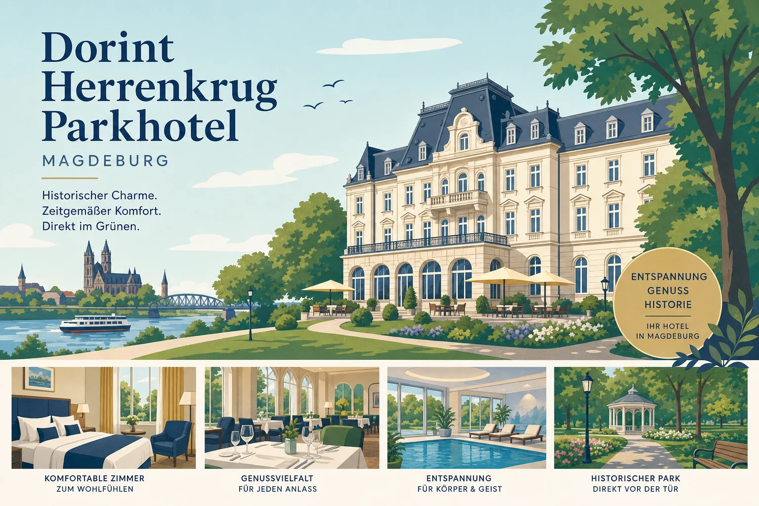 Dorint Herrenkrug Parkhotel Magdeburg