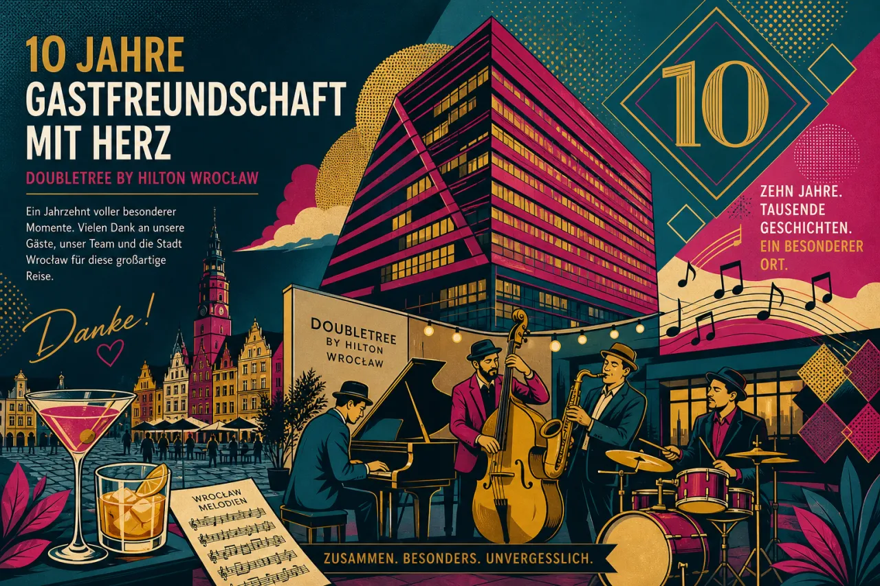 DoubleTree by Hilton Wrocław: 10 Jahre im OVO