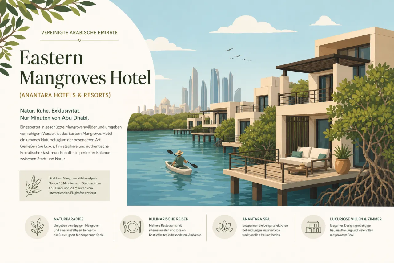 Eastern Mangroves Hotel in Abu Dhabi