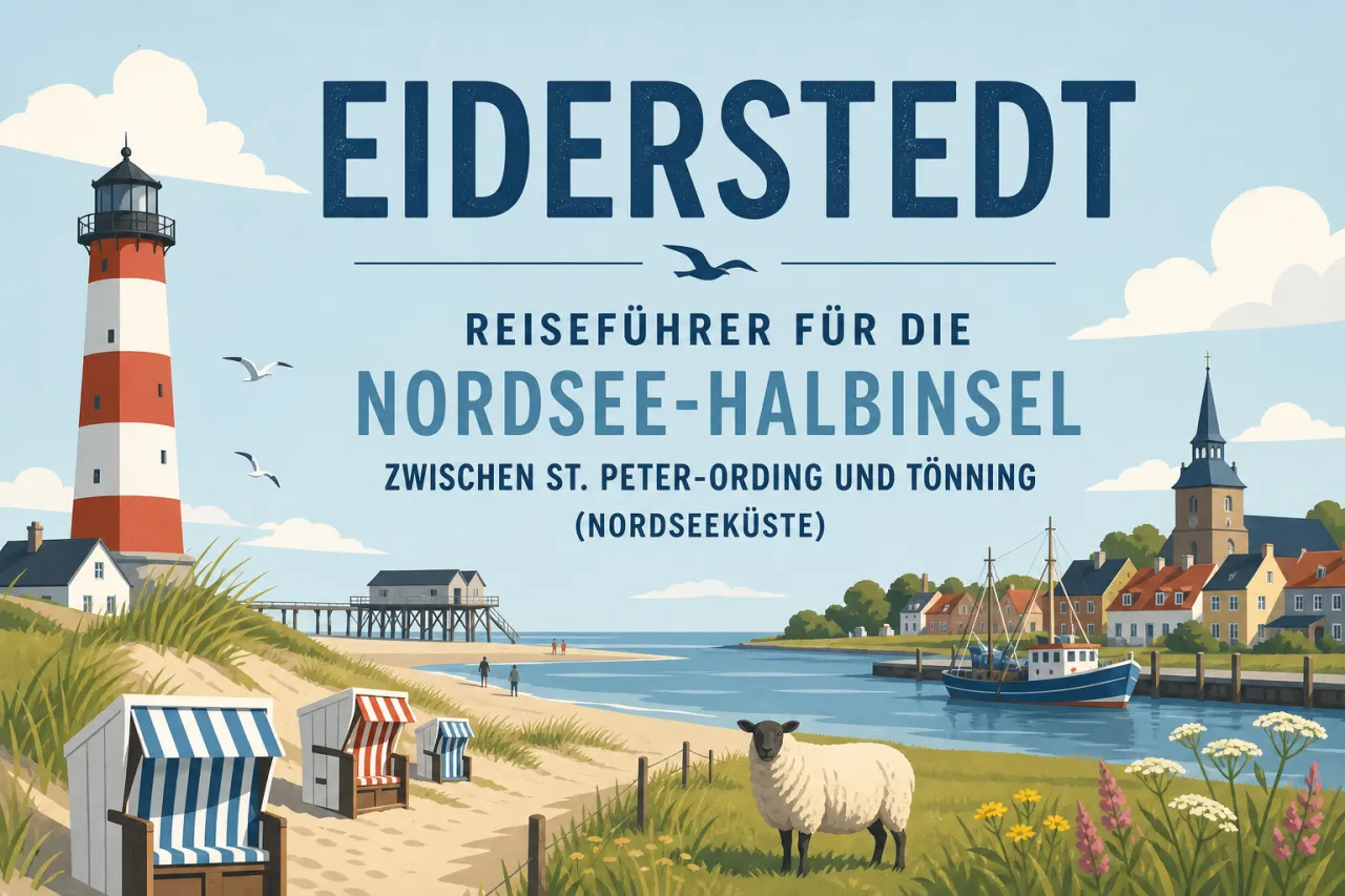 Eiderstedt: Reiseführer für die Nordsee-Halbinsel zwischen St. Peter-Ording und Tönning