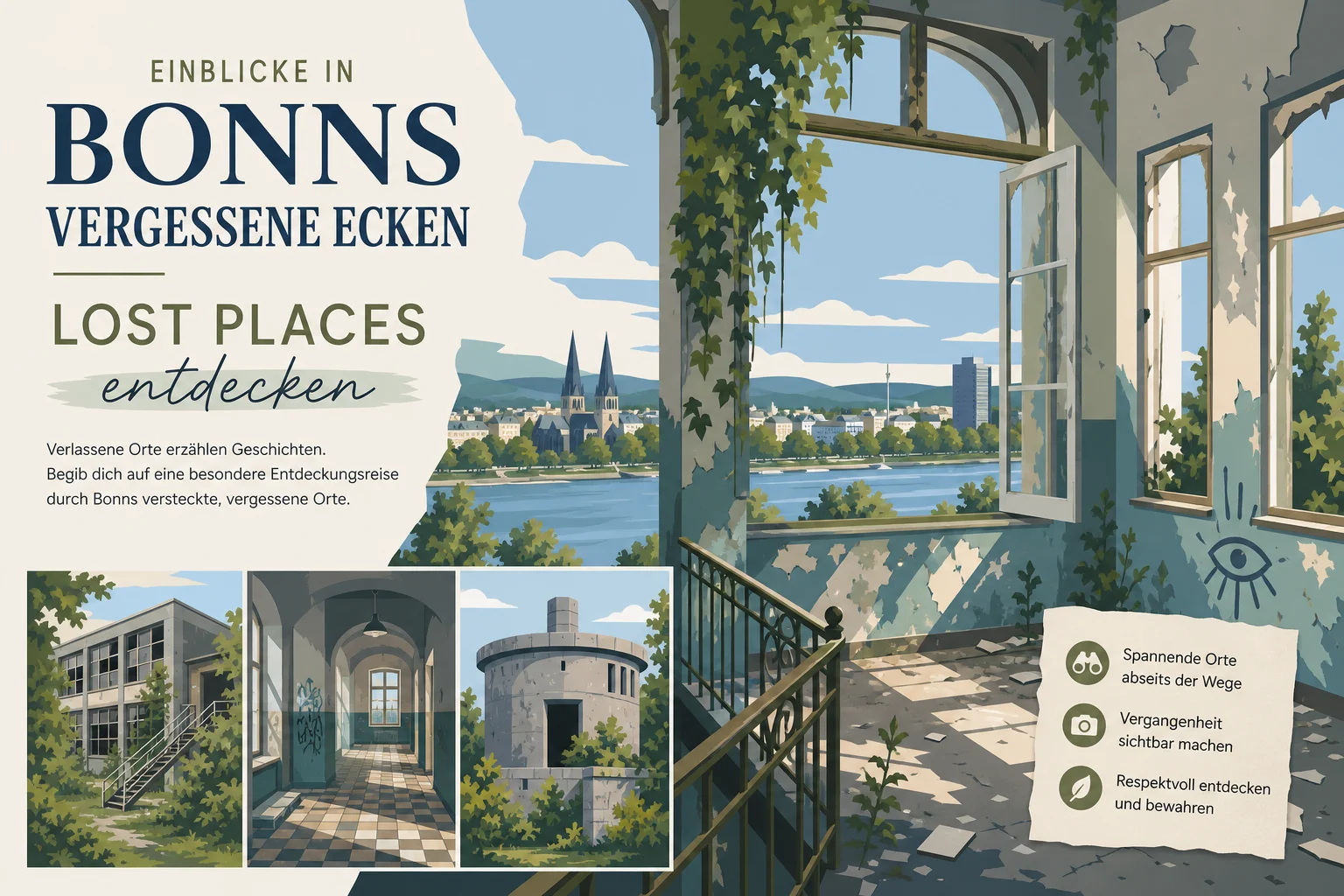 Einblicke in Bonns vergessene Ecken: Lost Places entdecken