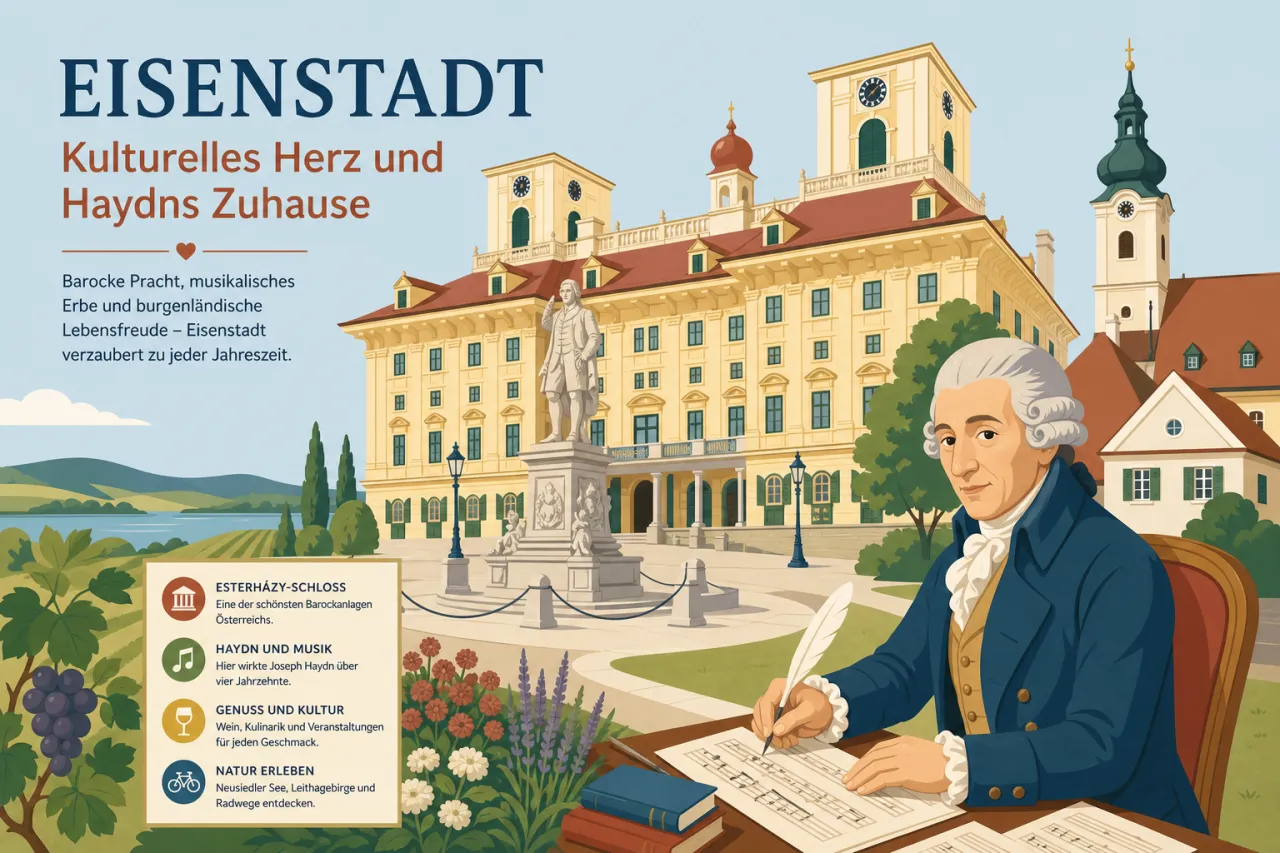 Eisenstadt: Kulturelles Herz und Haydns Zuhause