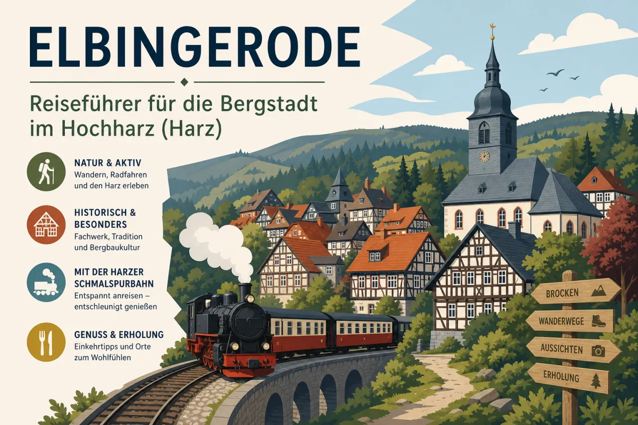 Elbingerode: Reiseführer für die Bergstadt im Hochharz