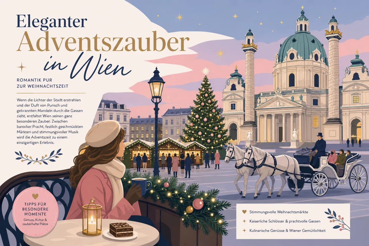 Eleganter Adventszauber in Wien – Romantik pur zur Weihnachtszeit
