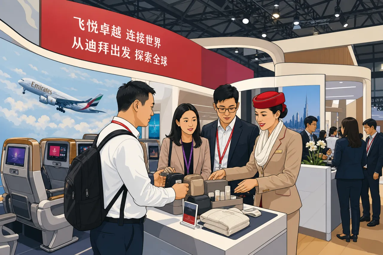 Emirates debütiert auf der ITB China 2026 in Shanghai