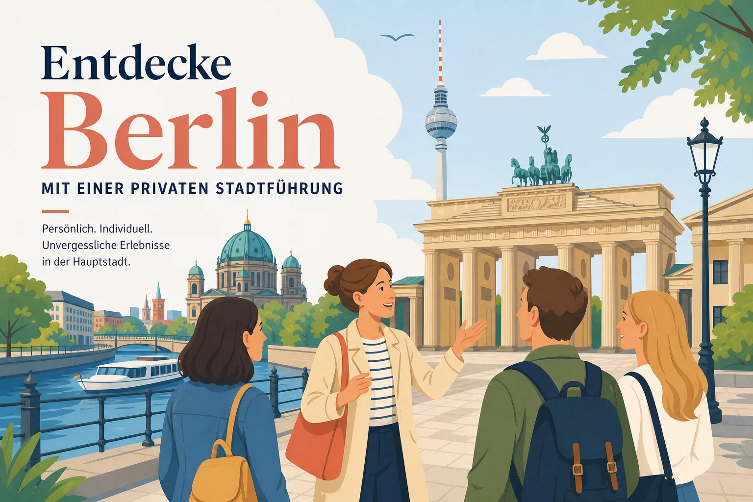 Entdecke Berlin mit einer privaten Stadtführung