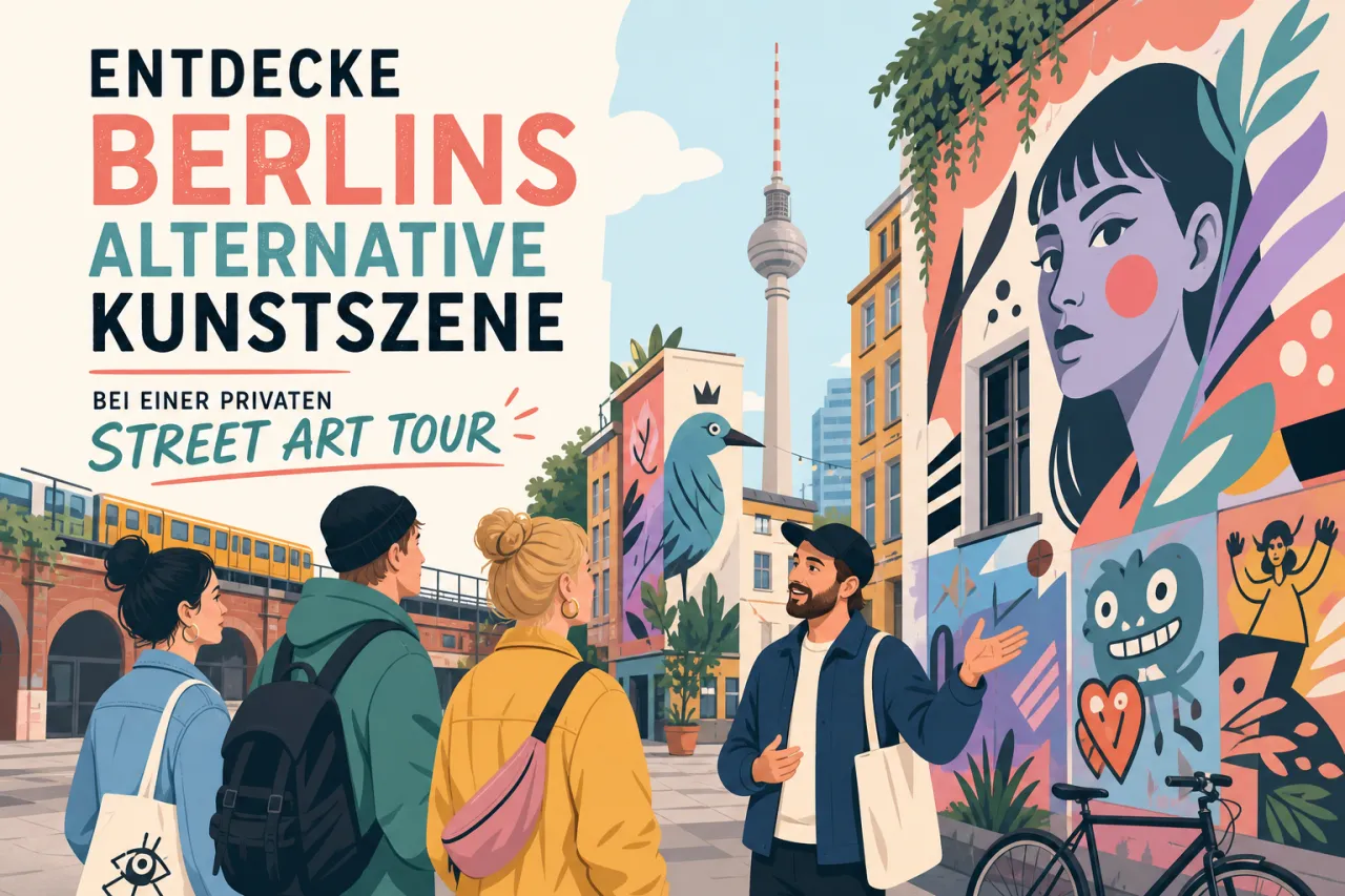 Private Street Art Tour durch Berlins alternative Kunstszene