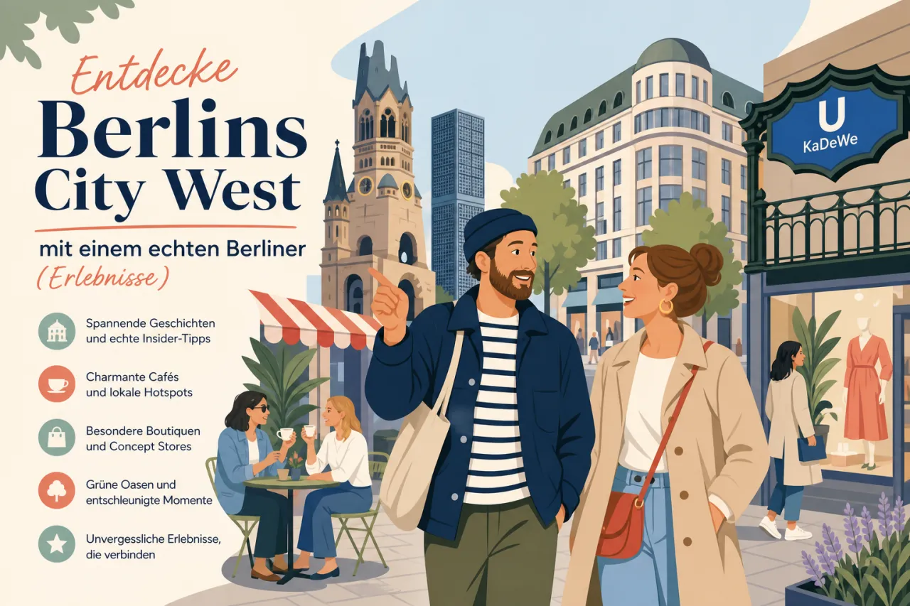 Berlins City West mit einem echten Berliner entdecken