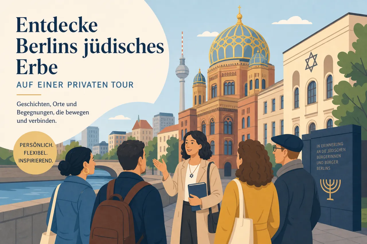 Berlins jüdisches Erbe auf einer privaten Tour entdecken