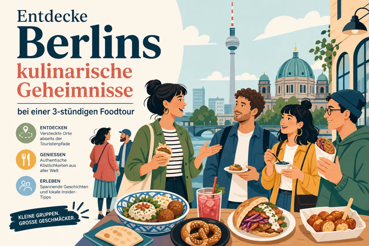 Berlins kulinarische Geheimnisse: 3-stündige Foodtour