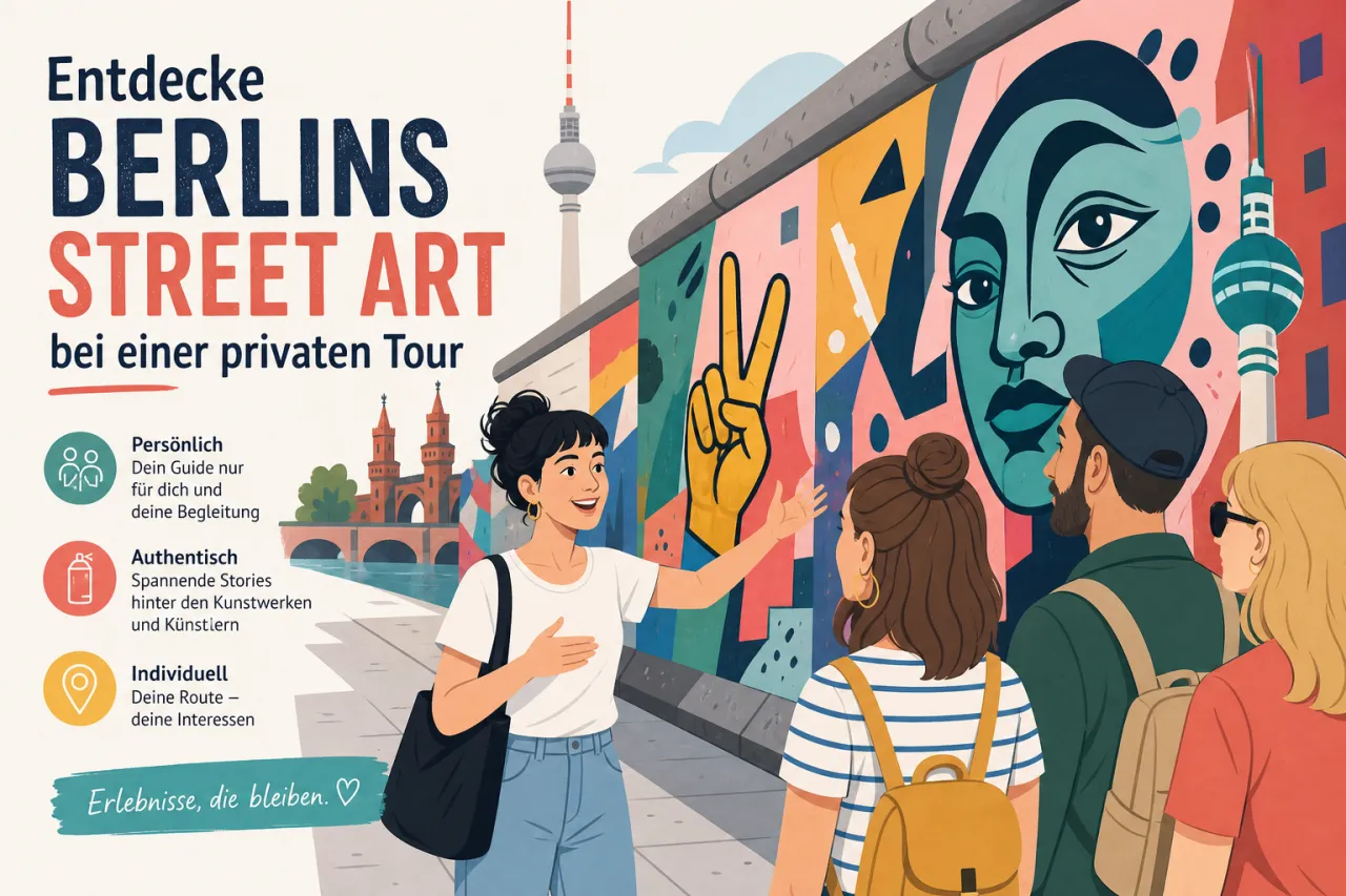 Entdecke Berlins Street Art bei einer privaten Tour