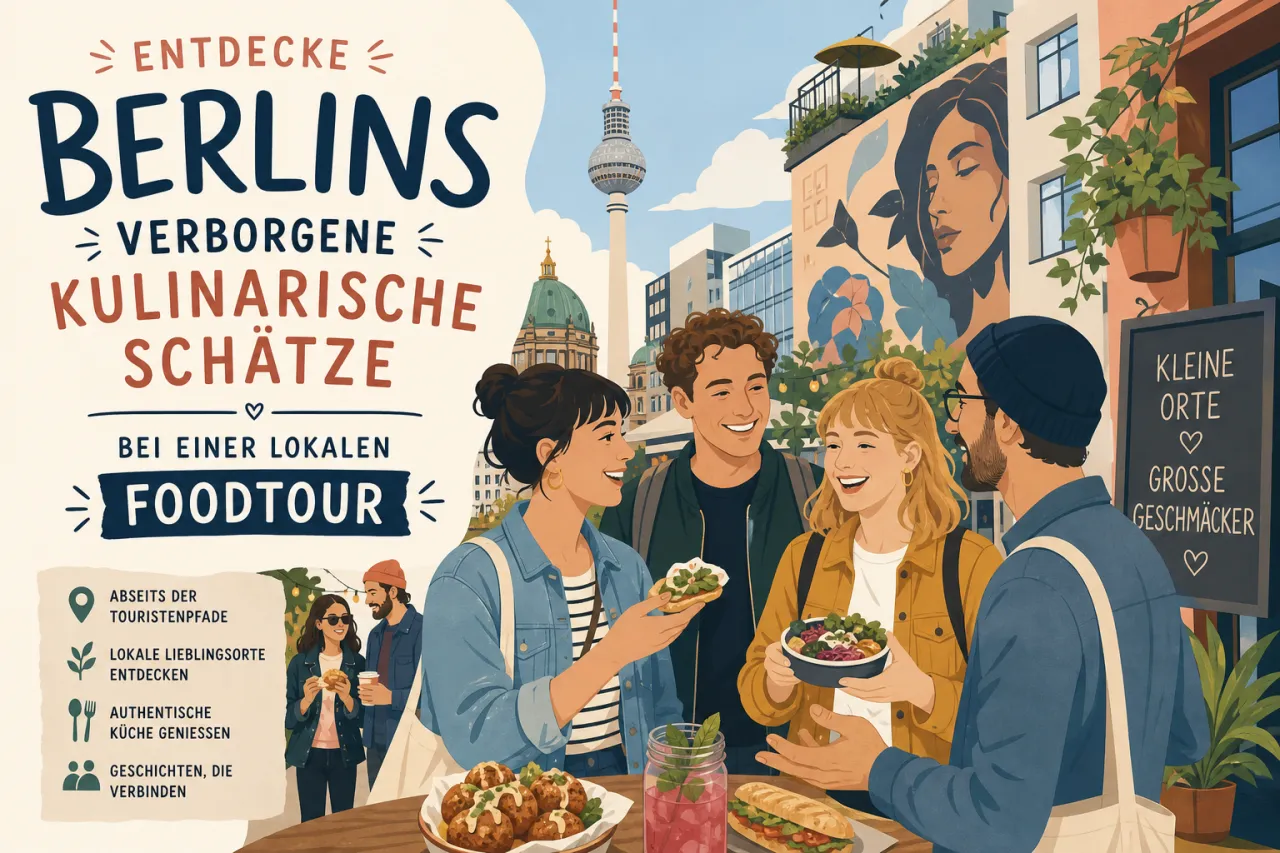 Lokale Foodtour durch Berlin: Streetfood, Klassiker und versteckte Adressen