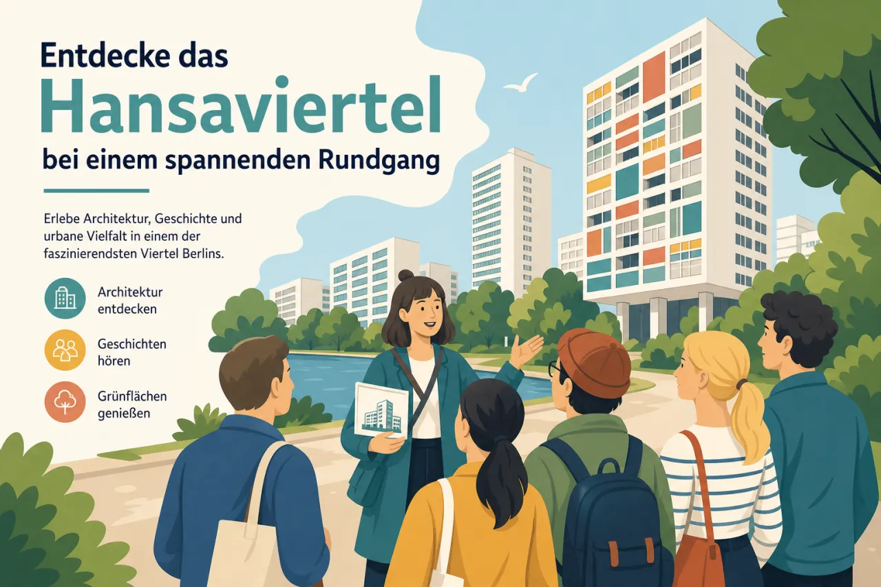 Entdecke das Hansaviertel bei einem spannenden Rundgang