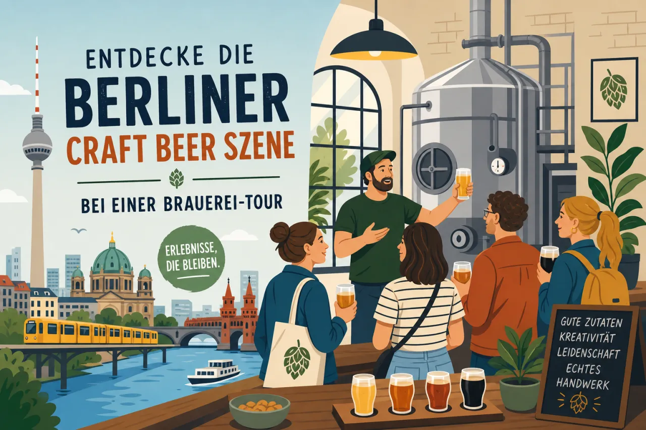 Entdecke die Berliner Craft Beer Szene bei einer Brauerei-Tour