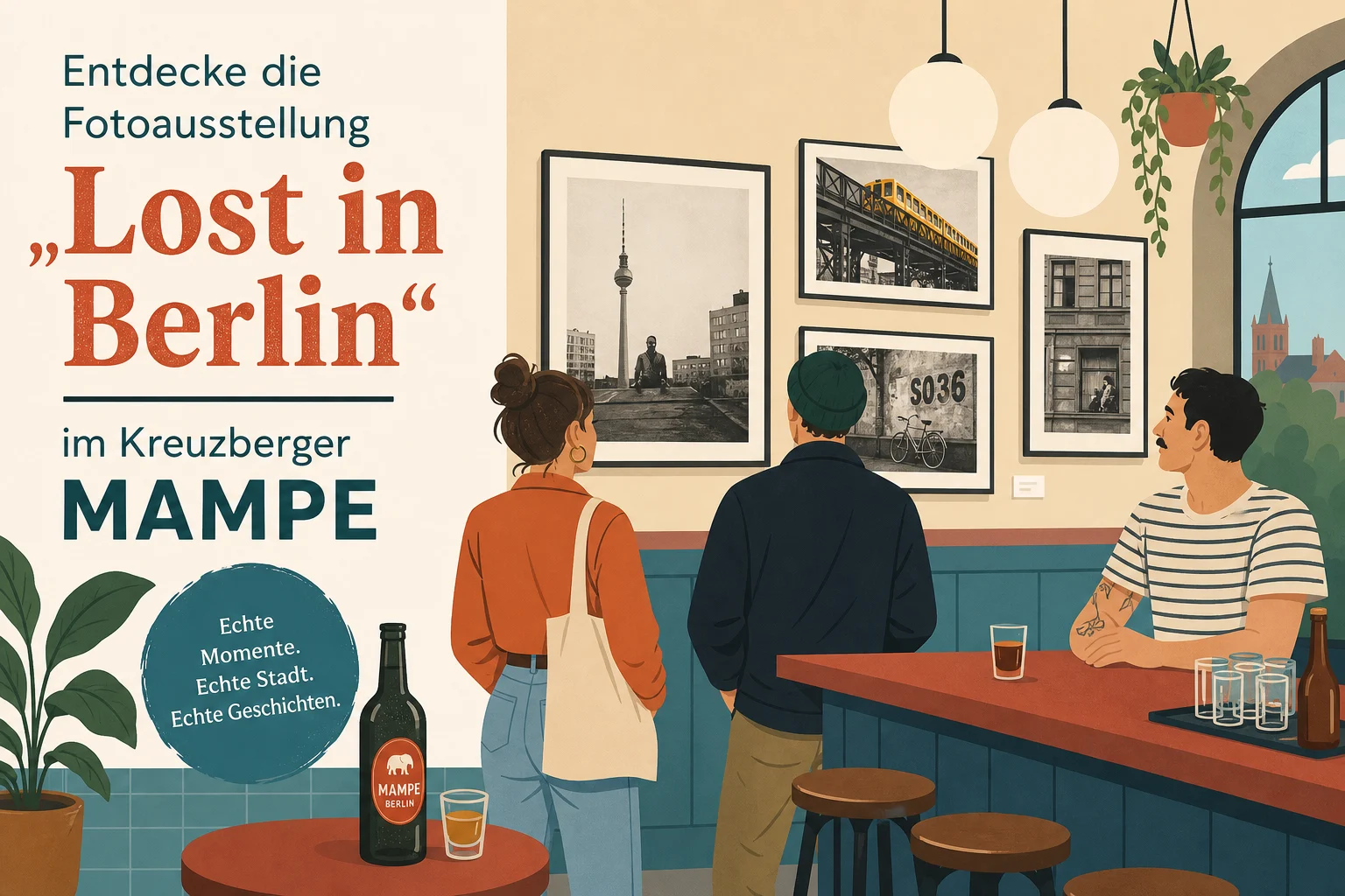 Entdecke die Fotoausstellung "Lost in Berlin" im Kreuzberger MAMPE