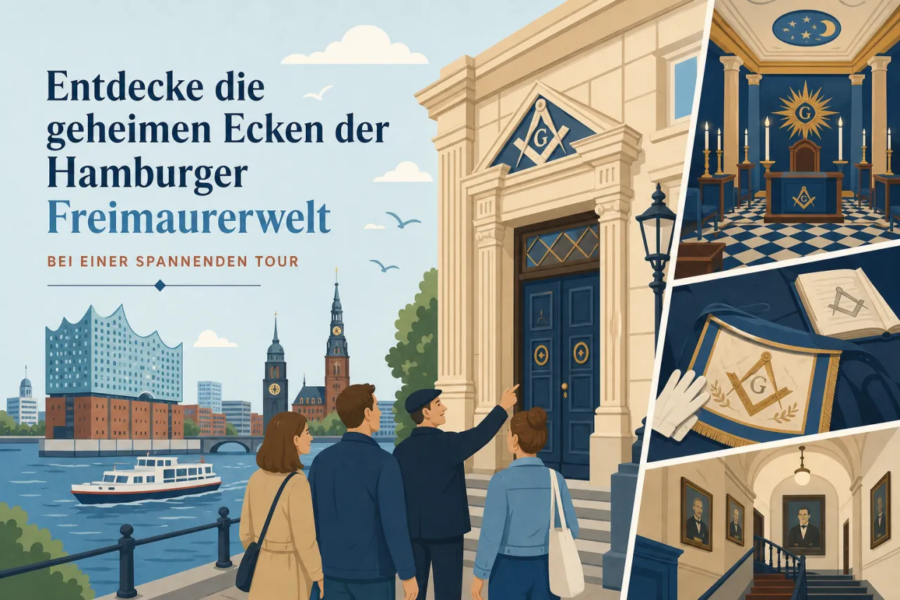 Hamburger Freimaurerwelt: Tour zu Logenhäusern und Geheimorten