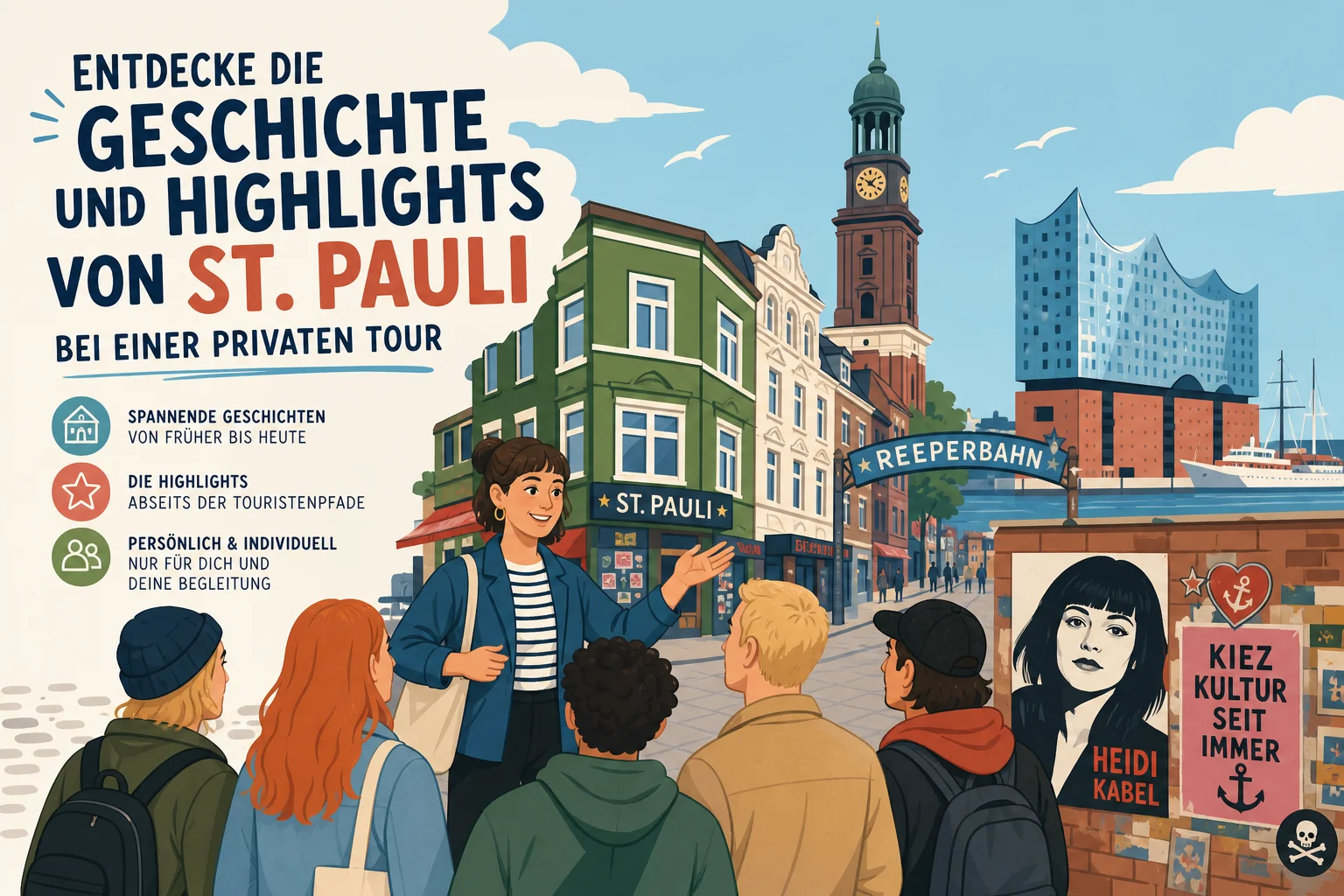 St. Pauli bei einer privaten Tour entdecken