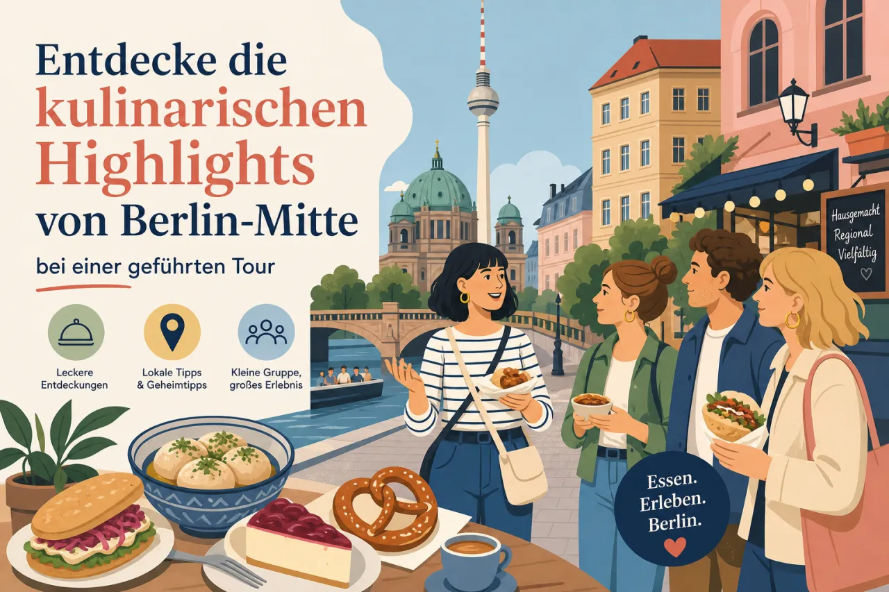Berlin-Mitte kulinarisch entdecken: Geführte Tour mit fünf Stops