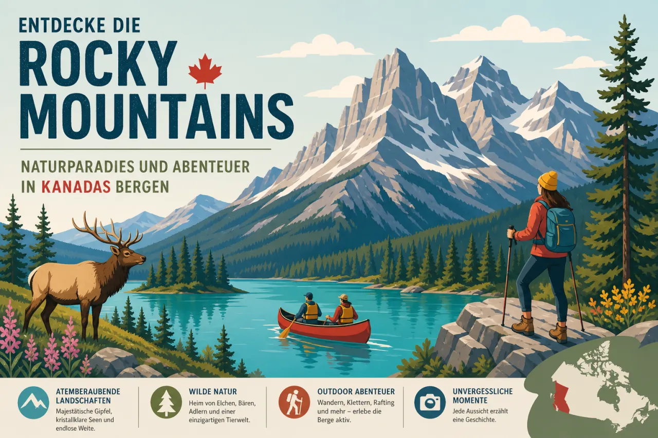 Rocky Mountains in Kanada: Natur, Wandern, Wintersport und Reiseplanung