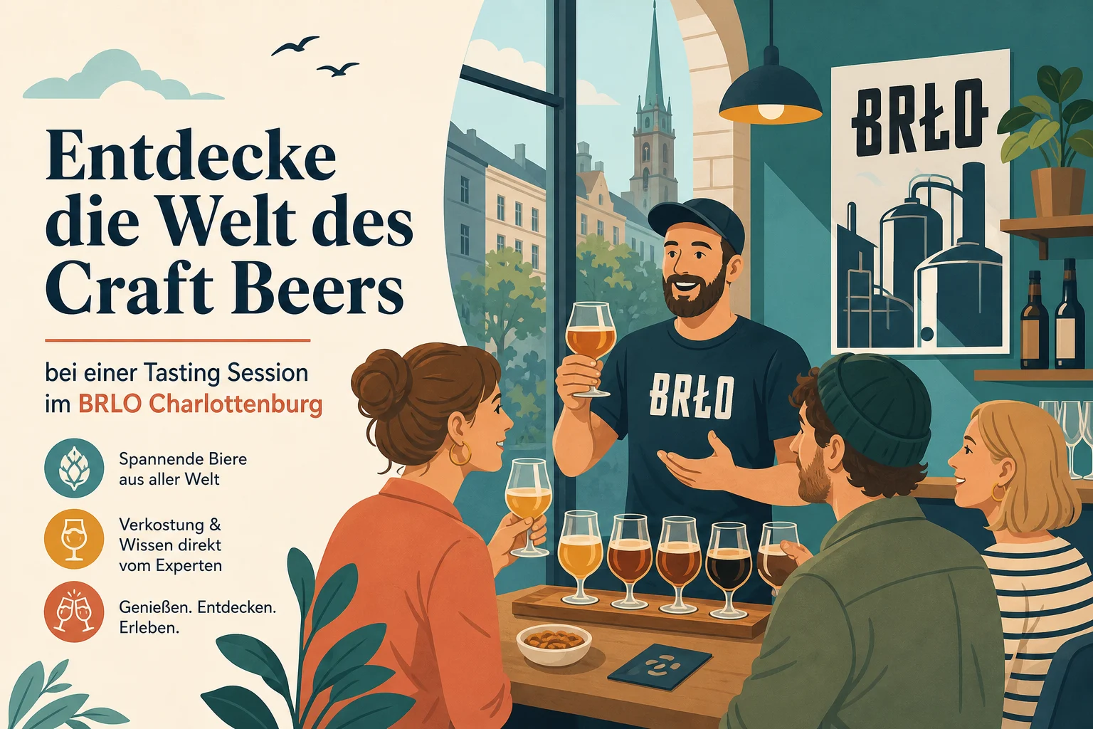 Craft Beer Tasting Session im BRLO Charlottenburg
