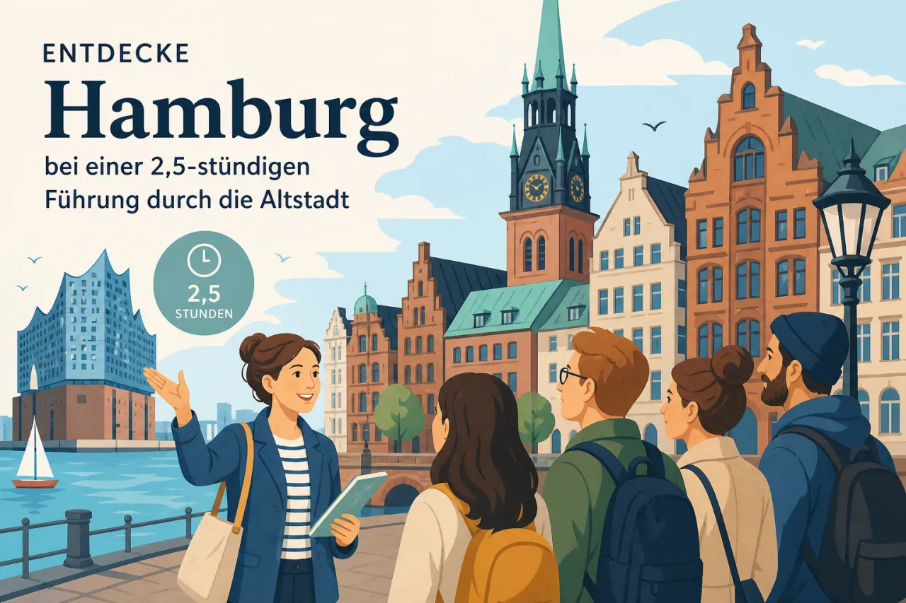 Entdecke Hamburg bei einer 2,5-stündigen Führung durch die Altstadt