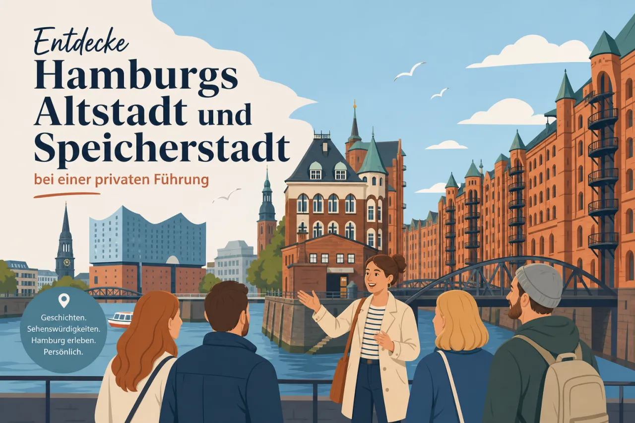 Hamburg Altstadt und Speicherstadt bei privater Führung
