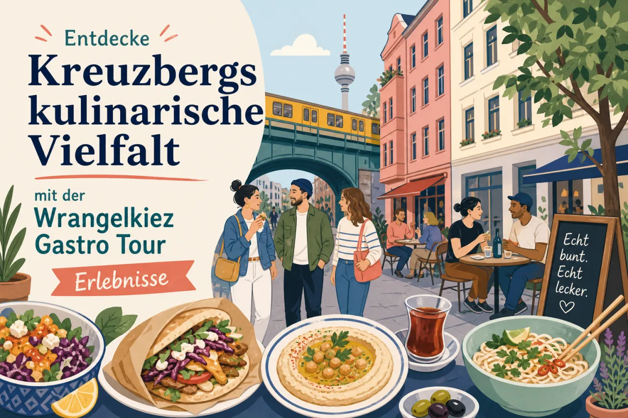 Wrangelkiez Gastro Tour in Kreuzberg: Kulinarische Vielfalt zu Fuß entdecken