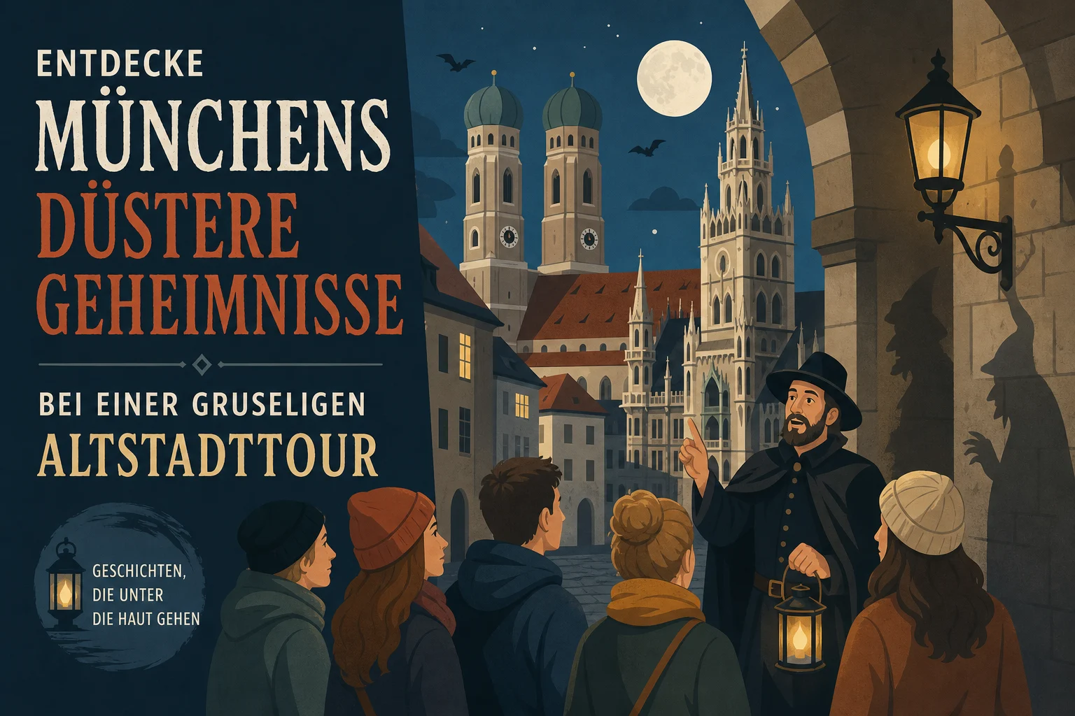 Entdecke Münchens düstere Geheimnisse bei einer gruseligen Altstadttour