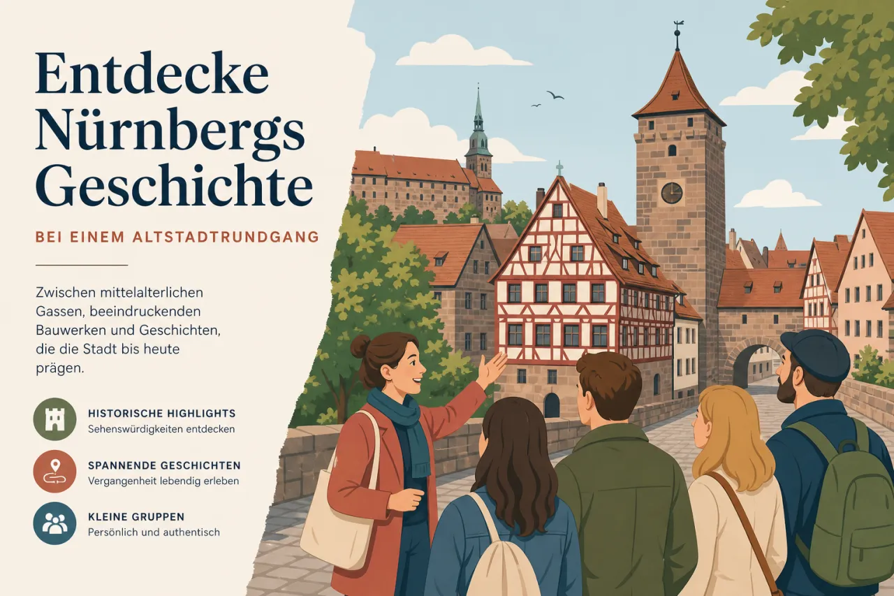 Nürnberger Altstadtrundgang: Geschichte, Hauptmarkt und Dürer-Haus
