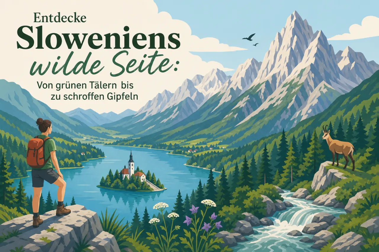 Entdecke Sloweniens wilde Seite Von grünen Tälern bis zu schroffen Gipfeln