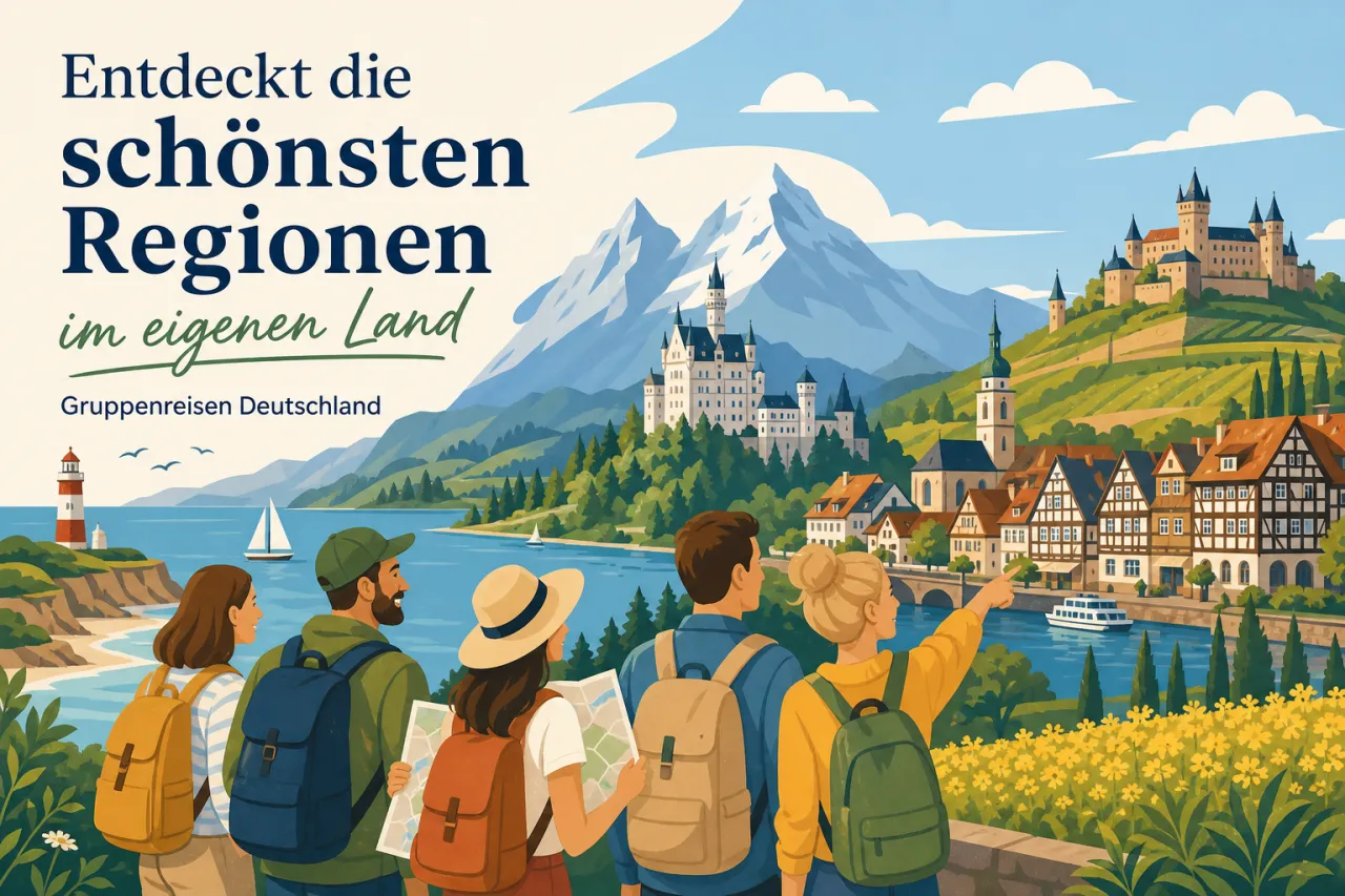Entdeckt die schönsten Regionen in Deutschland