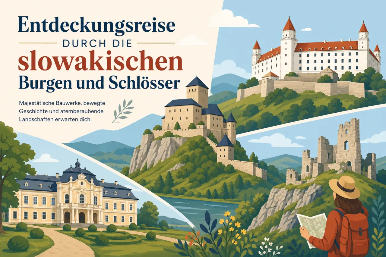 Entdeckungsreise durch die slowakischen Burgen und Schlösser