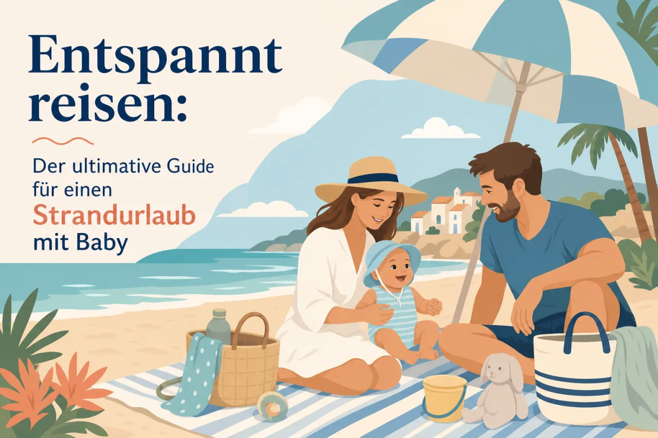Entspannt reisen: Der ultimative Guide für einen Strandurlaub mit Baby