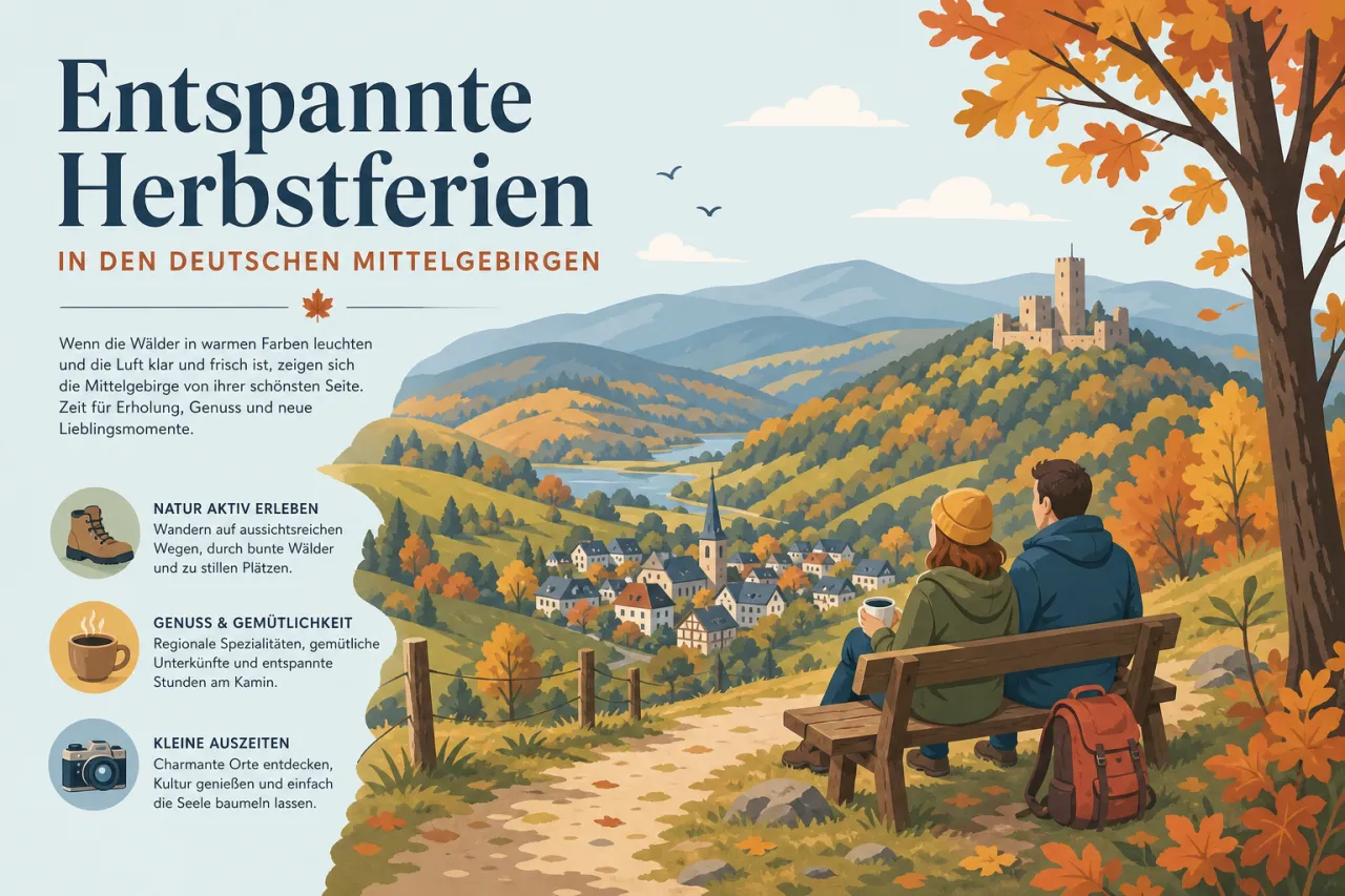 Entspannte Herbstferien in den deutschen Mittelgebirgen