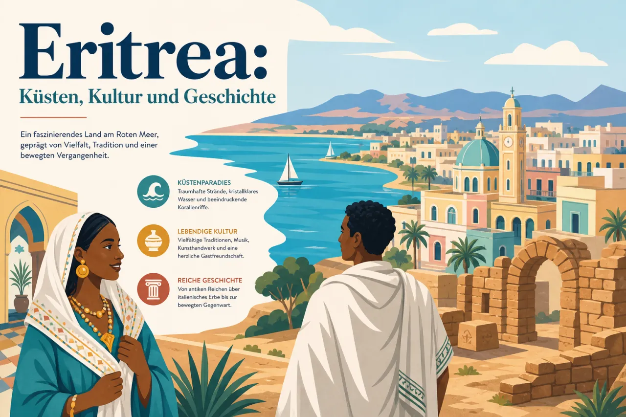Eritrea: Küsten, Kultur und Geschichte