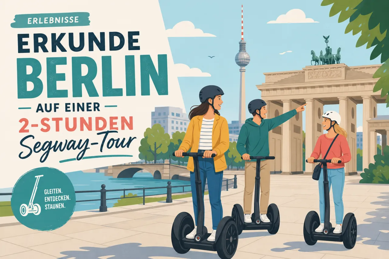 Erkunde Berlin auf einer 2-Stunden Segway-Tour