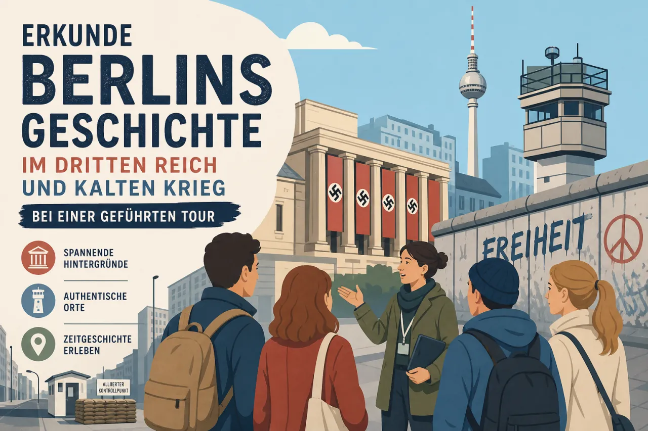 Berlins Geschichte im Dritten Reich und Kalten Krieg bei einer geführten Tour