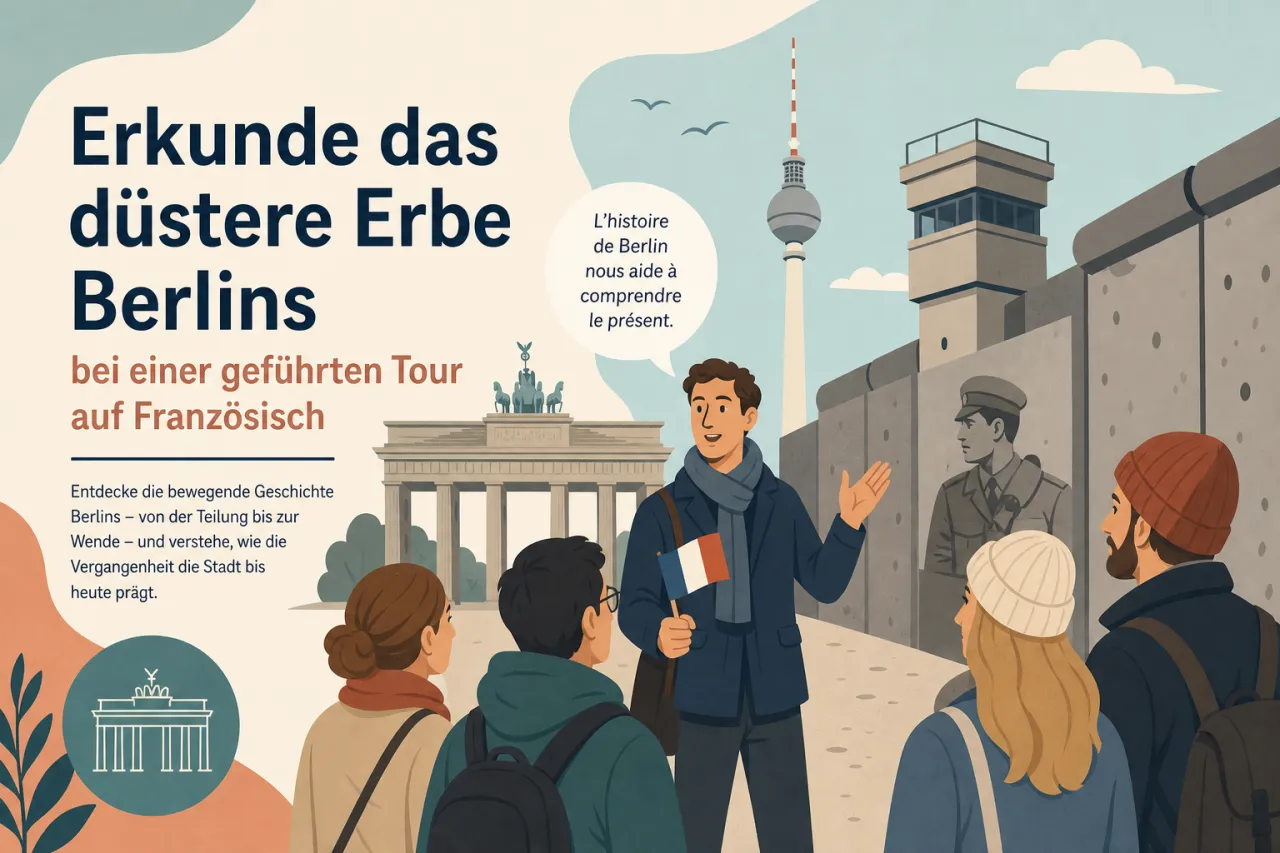 Erkunde das düstere Erbe Berlins bei einer geführten Tour auf Französisch
